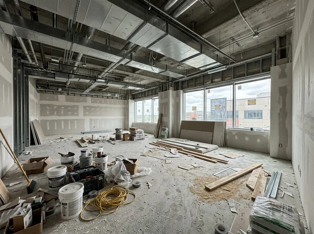 Before Post-Construction Cleaning