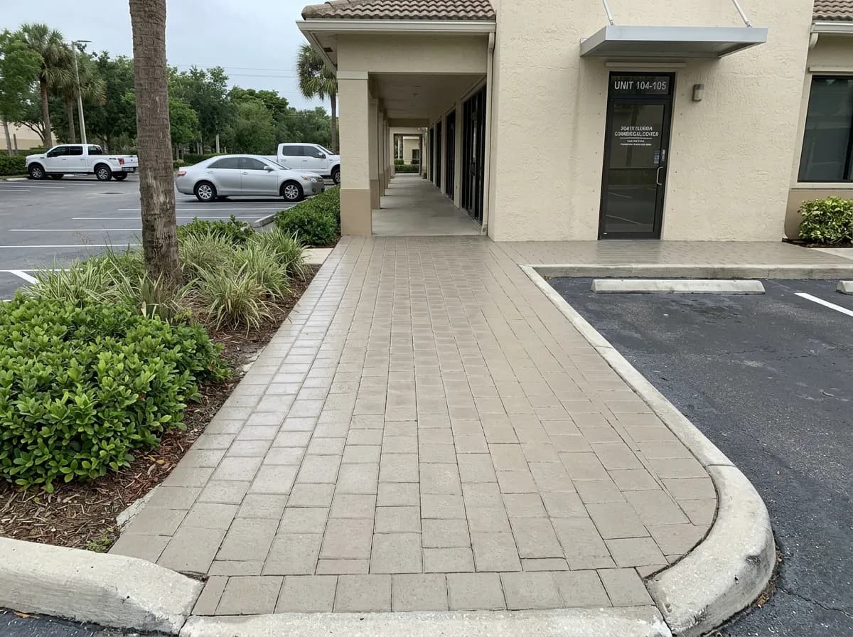 After Pressure Washing