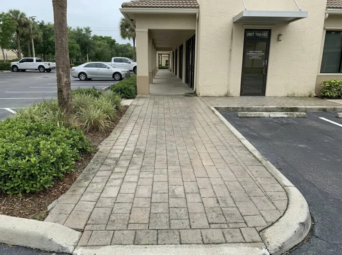 Before Pressure Washing