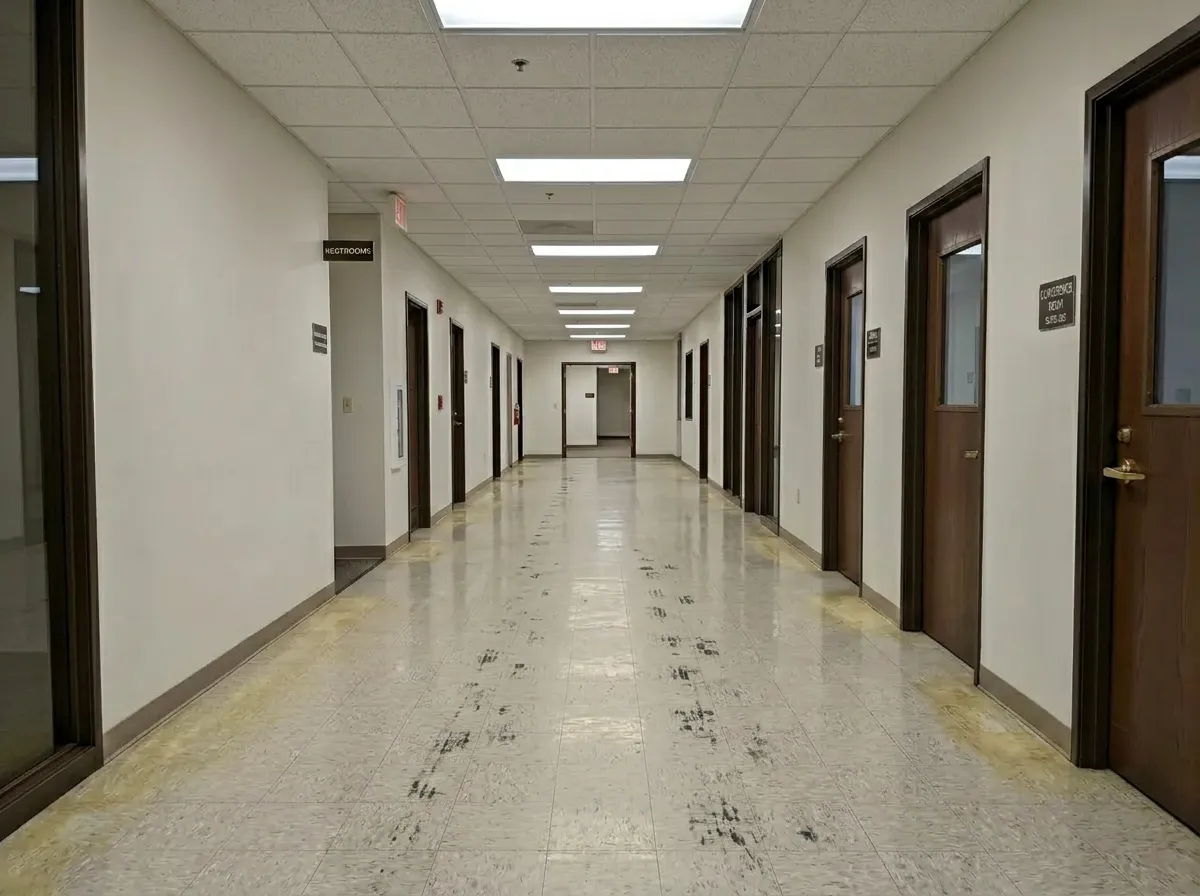 Before Scrubbing & Wax