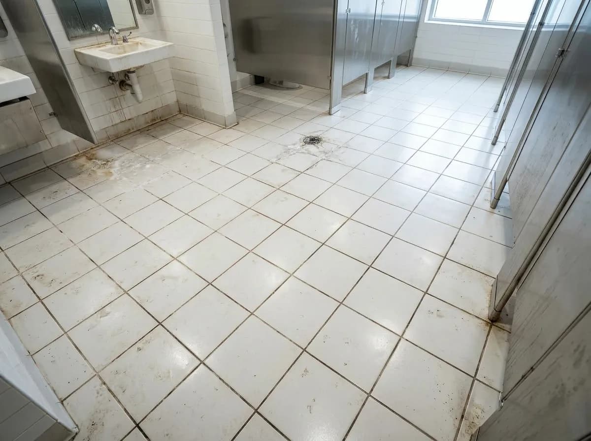 Before Tile & Grout Cleaning