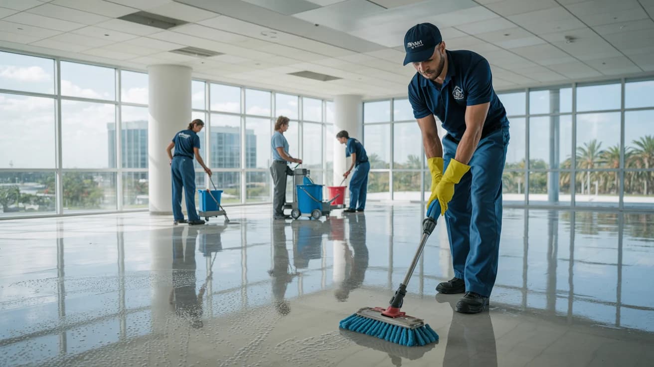 Limpieza Profunda Comercial en Pompano Beach