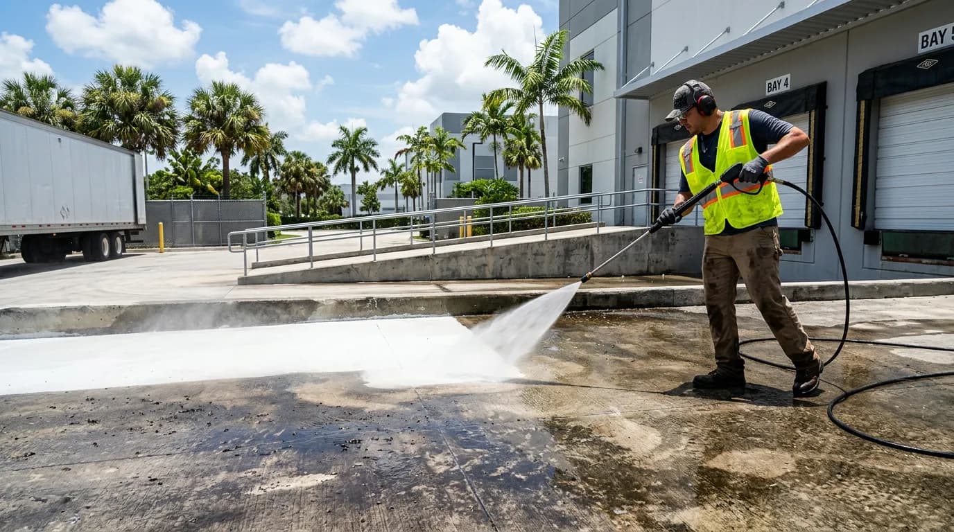 Commercial Pressure Washing & Cleaning