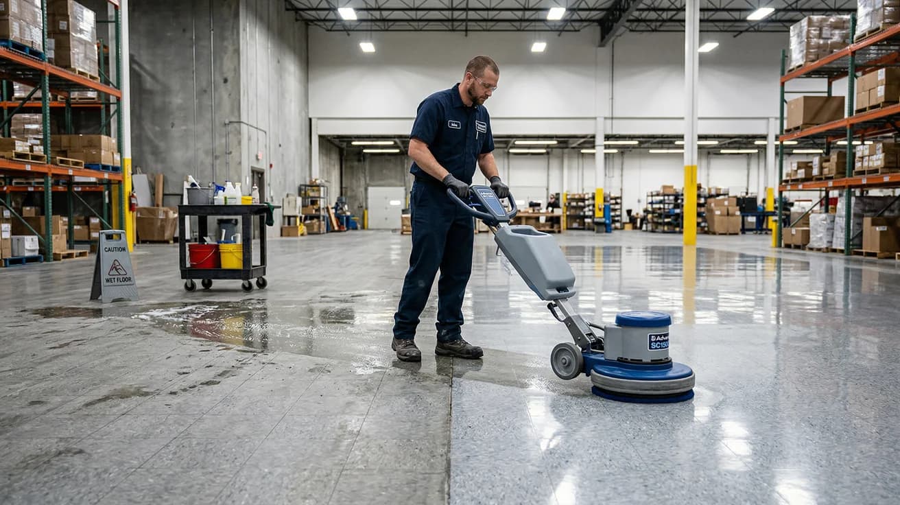 Floor Stripping & Waxing in Doral